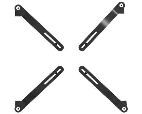 My Wall HA 6 L simple Support décran 43,2 cm (17) - 68,6 cm (27) noir rigide