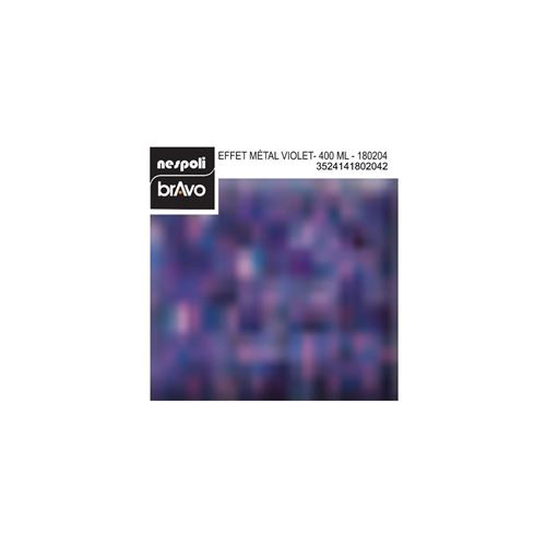Aérosol peinture professionnelle métallisé violet 400 ml, NESPOLI
