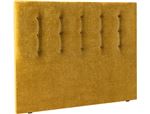 EPEDA Tête de lit Prestige 180cm chenillé ocre