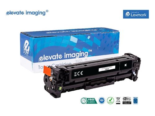 Toner Noir Compatible HP 305A (CE410A) 2200 pages ELEVATE