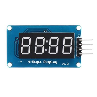 TM1637 Module d'affichage à LED Numérique 4 bits 7 Segments Tube d'anode - 1