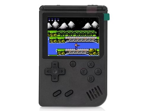 Console rétrogaming SZSMART SUP7 2.8 400 en 1 jeu + commande - noir