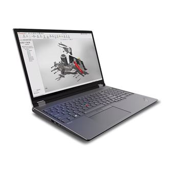 Lenovo ThinkPad P16 Gen 2 21FA - Conception de charnière à 180 degrés - Intel Core i9 - 13980HX / jusqu'à 5.6 GHz - Win 11 Pro - RTX 5000 Ada - 64 Go RAM - 2 To SSD TCG Opal Encryption 2, NVMe, Performance - 16" OLED écran tactile 3840 x 2400 (WQUXGA