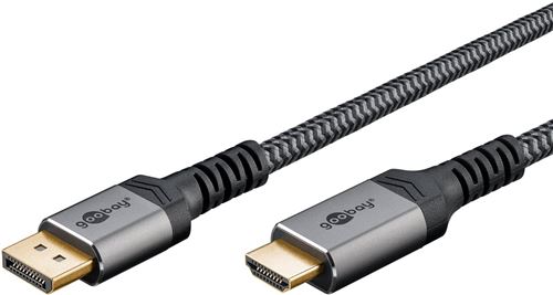 Non Communiqué Goobay : Câble Displayport 1.2 Vers Hdmi 2.0 - 5 M