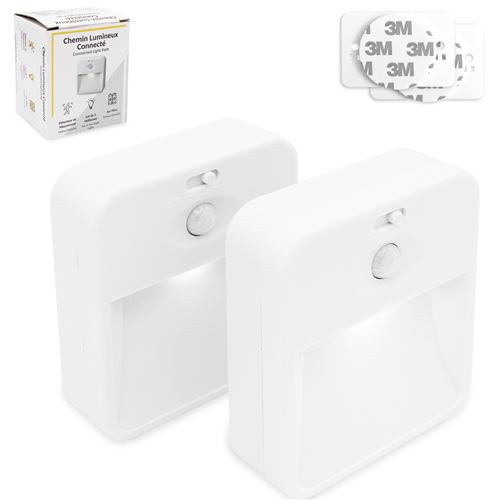 Lot de 2 veilleuses FISHTEC Chemin Lumineux