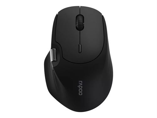 Rapoo Noir Mt560 - Souris - Optique - 9 Boutons - Sans Fil - 2.4 Ghz, Bluetooth 5.0, Bluetooth 4.0 - Image 3