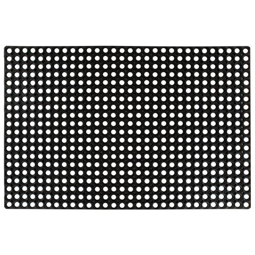 Vidaxl Noir Rubbermat 16 Mm 80X120 Cm246603 - Image 3