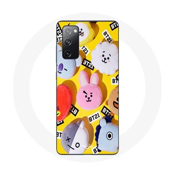 Coque pour Samsung Galaxy S20 FE BTS Bangtan Sonyeondan BT21 Tata Chimmy Cooky Rj Shooky Koya Mang Et Van Maniacase - 1