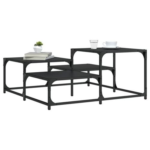 Vidaxl Noir Table Basse - Image 3