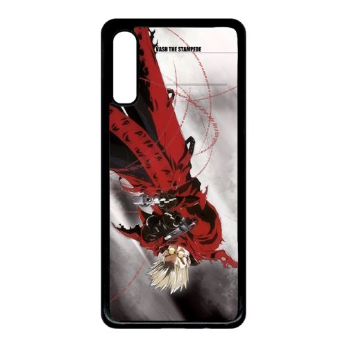 Coque My-Kase pour Galaxy A70 - trigun vash the stampede - Plastique Noir