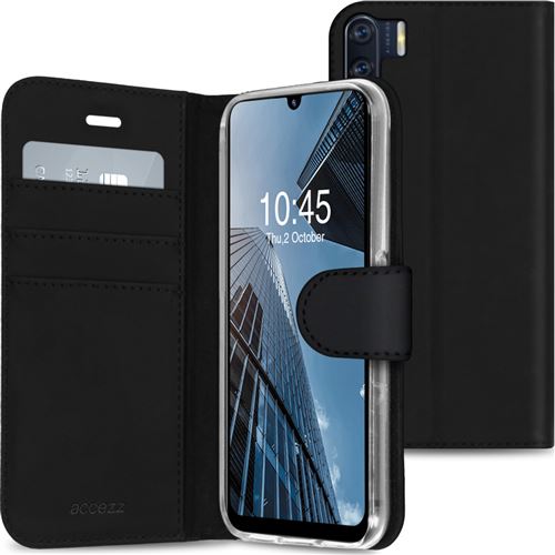 Étui de téléphone portefeuilWallet Oppo A91 / Reno 3 - Noir Accezz