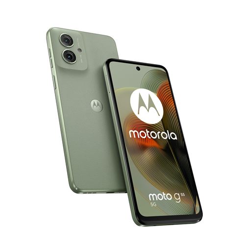 Motorola moto G55 5G 16,5 cm (6.49 ) Double SIM Android 14 USB Type-C 8 Go 256 Go 5000 mAh Vert