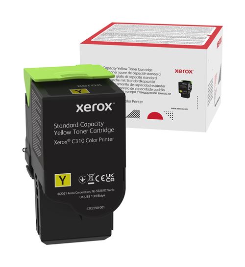  Xerox - Jaune - original - cartouche de toner - pour Xerox C310/DNI, C310/DNIM, C310V_DNI, C310V_DNIUK, C315/DNI, C315V_DNI, C315V_DNIUK 