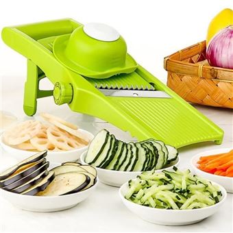 Mandoline de Cuisine, Professionnel Réglable Coupe-Légumes - Accessoire de  cuisine - Achat & prix