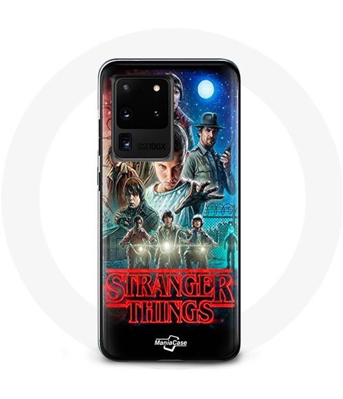 Coque pour Samsung Galaxy S20 Ultra Stranger Things teaser saison 2 Maniacase