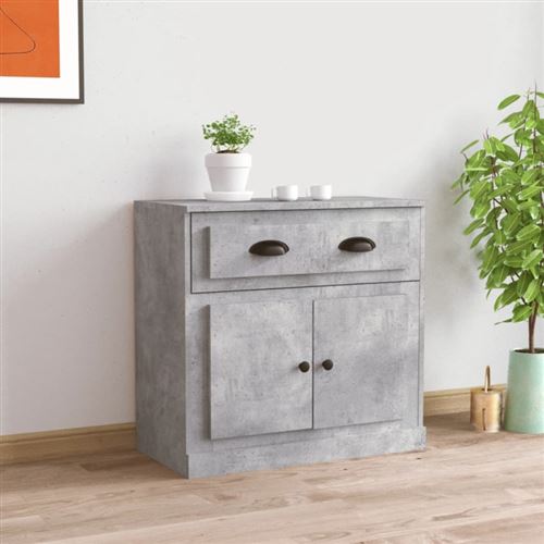 Vidaxl Gris - Buffet Béton - Image 3
