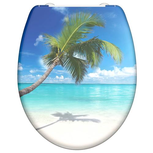 Schütte WC-Sitz 'Carribean' mit Absenkautomatik Duroplast
