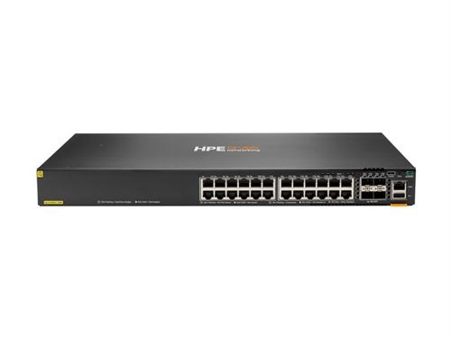 HPE Aruba Networking CX 6200F 24G Class4 PoE 4SFP+ 370W Switch