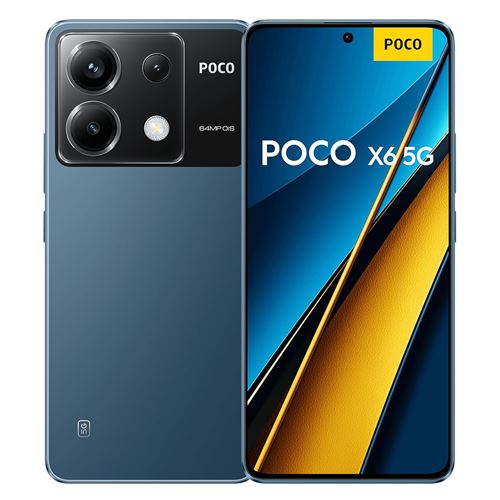 Xiaomi Poco X6 5G 12 Go 512 Go Bleu