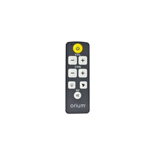 Orium Verticalis Universal Remote - Afstandsbediening - 8 knoppen - zwart