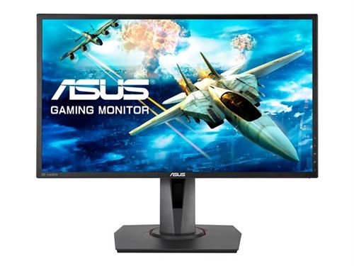 ASUS MG248QR - LED-monitor - 24 - 1920 x 1080 Full HD (1080p) - TN - 350 cd/m² - 1000:1 - 1 ms - HDMI, DVI-D, DisplayPort - luidsprekers - zwart