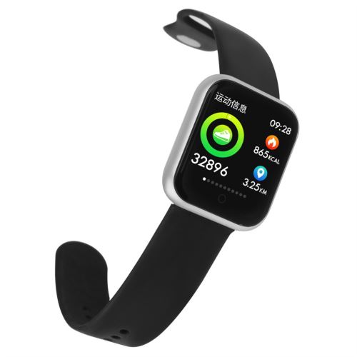 1,3 Pouces Écran Moniteur de Fréquence Cardiaque Podomètre Sport Blood Pressure Montres Ip68 Poly588