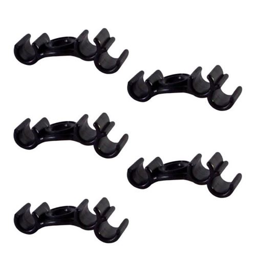 5x support de fixation de gaine triple vélo frein dérailleur crochet durite cycle cyclo universel