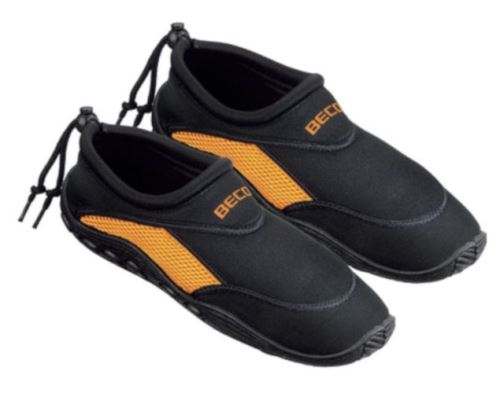 Beco chaussures aquatiques unisexe noir/orange