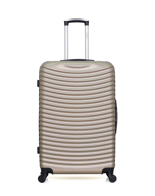 Non Communiqué Beige Hero - Valise Grand Format Etna 75 Cm 4 Roues