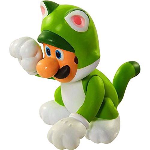 Nintendo World of 91426 2.5 Figurine articulée Luigi de chat
