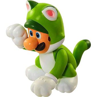 Figurine Super Mario 3d World Chat Luigi Edition Limitee