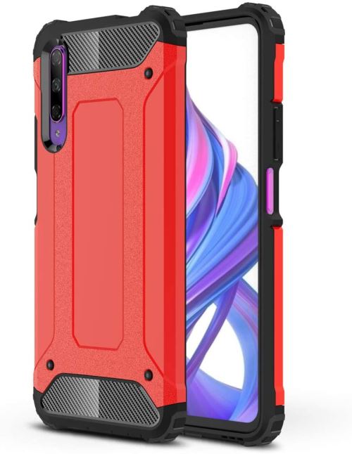 Coque Anti Chocs pour Honor 9X Pro Modèle Armor - Rouge