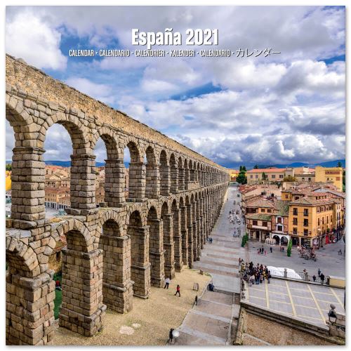 Calendrier 2021 30X30 Spain