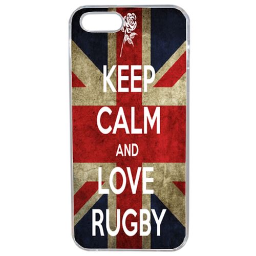 Coque Rugby England Compatible Iphone 5s Transparent