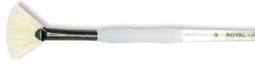 Royal & Langnickel Soft-grip Bristle Fan Brush: Size 2
