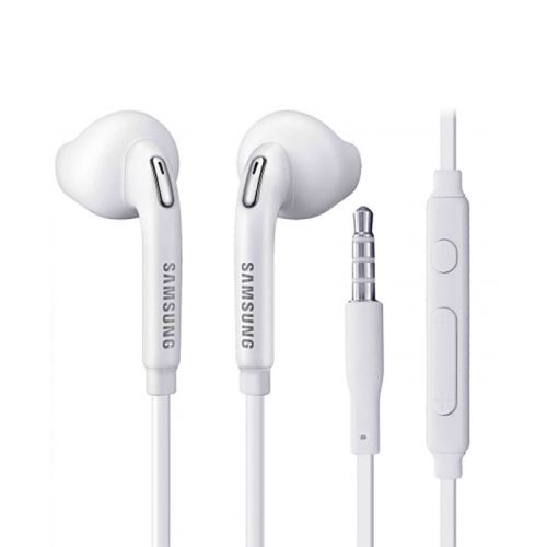 Samsung EO-EG920BW - In-Ear Headset - Jack 3.5 Jack - Afstandsbediening - Vlakke kabel - Wit (in bulk)
