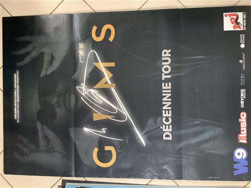 Acheter Maitre GIMS - Décennie Tour - 80x120cm - Affiche État correct - 24,99 € Maitre GIMS - Décennie Tour - 80x120cm - Affiche État correct - N/A reconditionné disponible sur Fnac