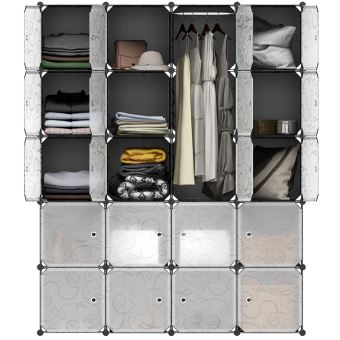 Armoire 20 Cubes Storage Modulable Diy Langria Achat Prix Fnac