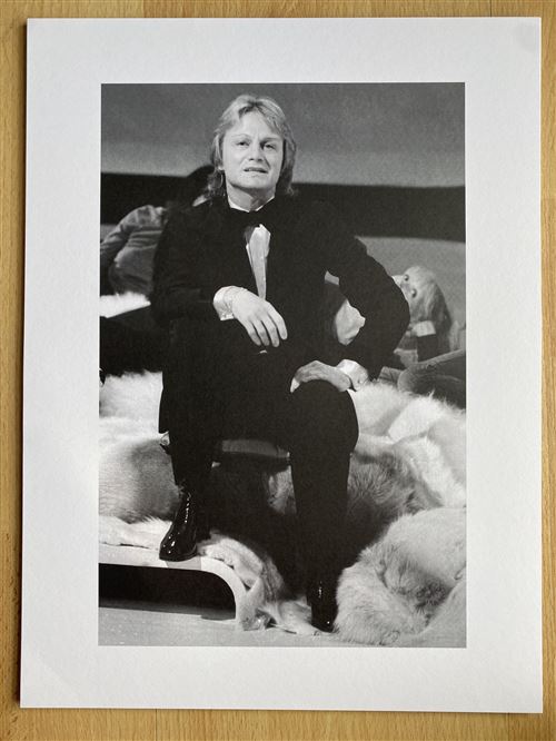 Claude François - 1973 - Assis - 28,4x38cm - Affiche