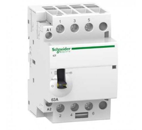 SCHNEIDER ELECTRIC Schneider A9C21843 Protection d'installation iCT 40A 3S 220/240 V 50 Hz MO Blanc