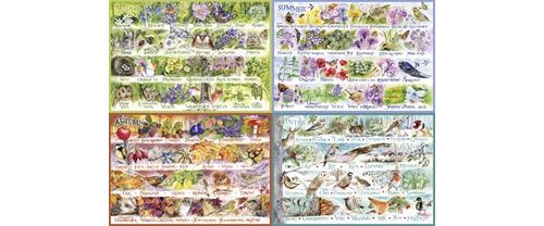 Gibsons Woodland Saisons Puzzle, 2000 pièces