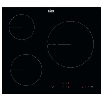 Table de cuisson à induction 60cm 3 feux Faure FHRN639K - Plaque  vitrocéramique - Achat & prix