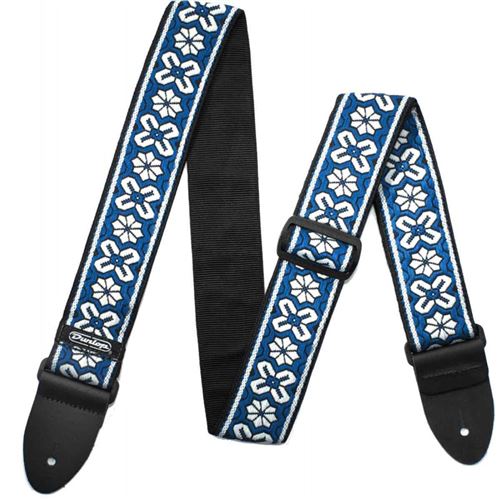Dunlop D67-03BL - Sangle guitare Jacquard Avalon Blue