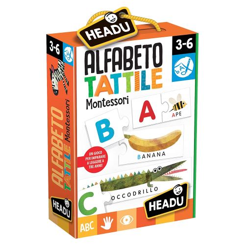 Headu 55035 Alphabet Tactile Montessori
