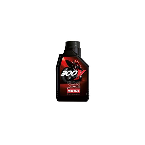 Huile moteur 4t motul 300v factory line 10w40 (1l)