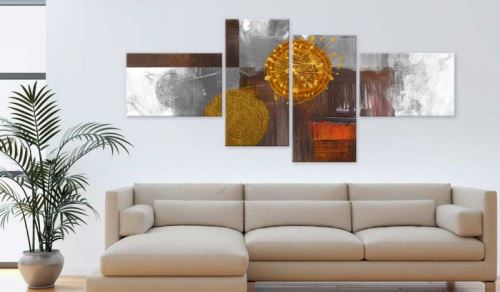 Tableau - Sun on walk .Taille : 100x45