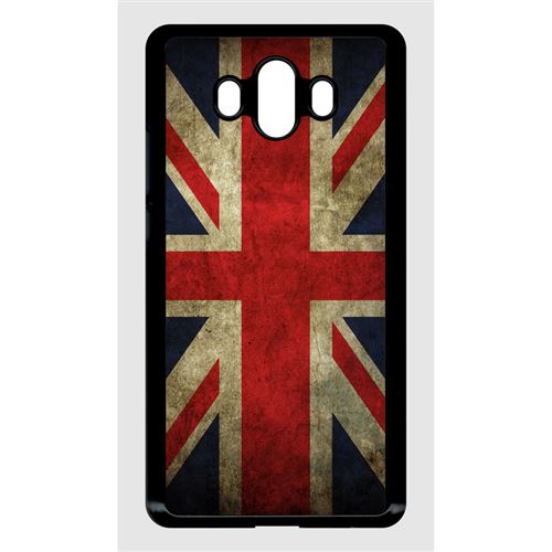 Coque huawei mate 10 drapeau uk royaume uni grunge flag
