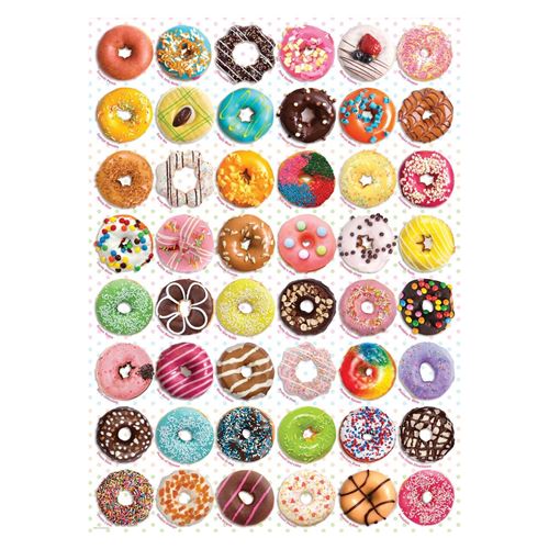 Puzzle Eurographics - Donuts, 1000 pièces