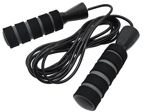 Vector X corde à sauter réglable PVC/mousse noir