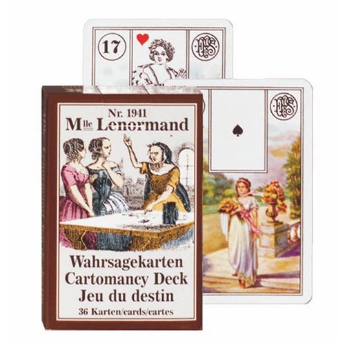 Cartes - Mlle Lenormand PIATNIK Multicolore
